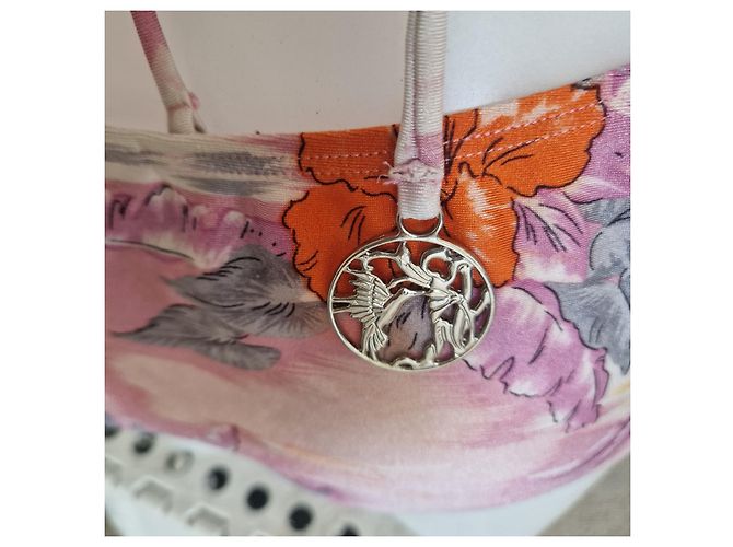 Zimmermann Einteiler-Badeanzug mit Tropenprint Braun Pink Weiß Grün Orange - Ansicht 5