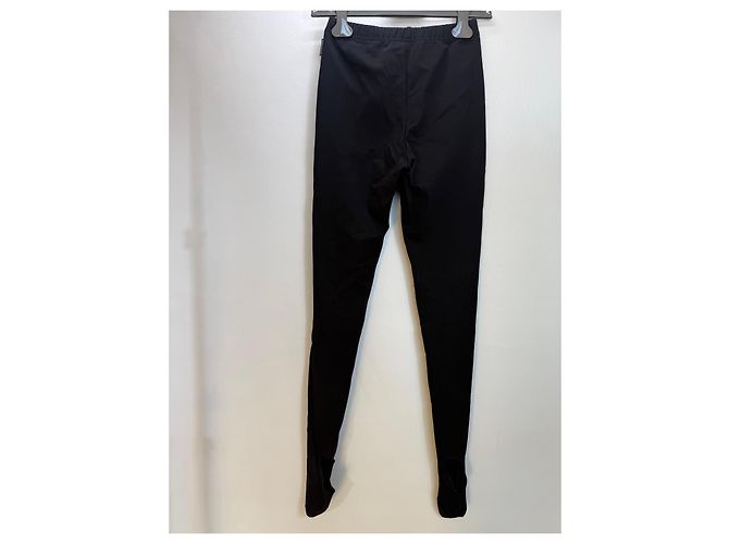 Leggings con estribo Balenciaga Black Negro - vista 3