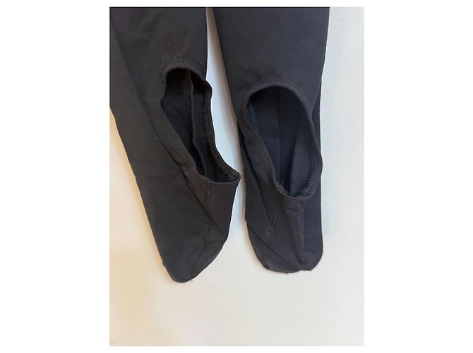 Leggings con estribo Balenciaga Black Negro - vista 4