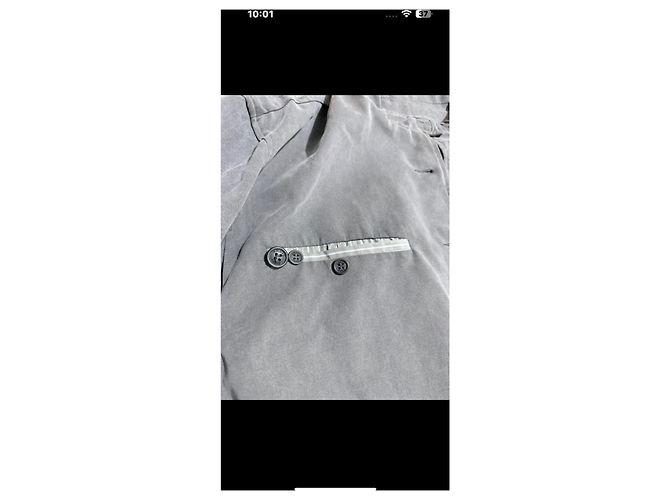 Chaqueta Arnys Forestière de algodón gris - vista 3