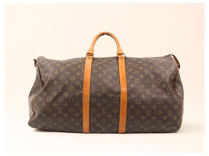 Louis Vuitton Keepall 55 Monogram Reisetasche Braun - Ansicht 3