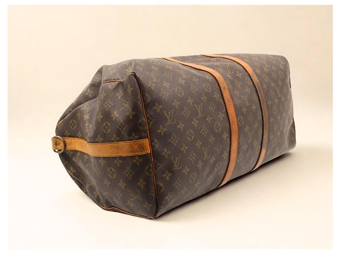 Louis Vuitton Keepall 55 Monogram Reisetasche Braun - Ansicht 6