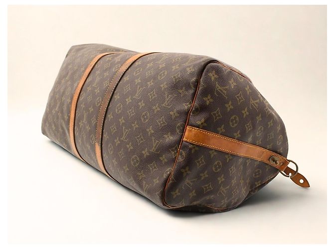 Louis Vuitton Keepall 55 Monogram Reisetasche Braun - Ansicht 7