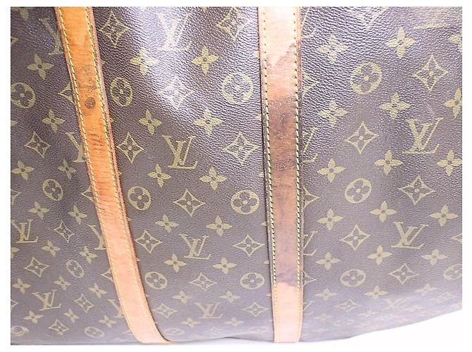 Louis Vuitton Keepall 55 Monogram Reisetasche Braun - Ansicht 8