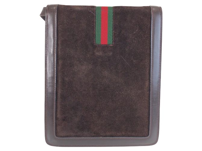 Gucci Vintage Sherry Line Schultertasche Braun - Ansicht 2