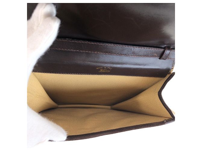 Gucci Vintage Sherry Line Schultertasche Braun - Ansicht 9