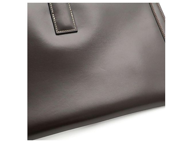 Hermès Bolso de mano Hermes Jige PM Castaño - vista 4