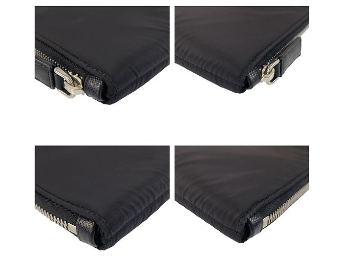 Bolsa de Mão Prada Tessuto Preto - vista 4