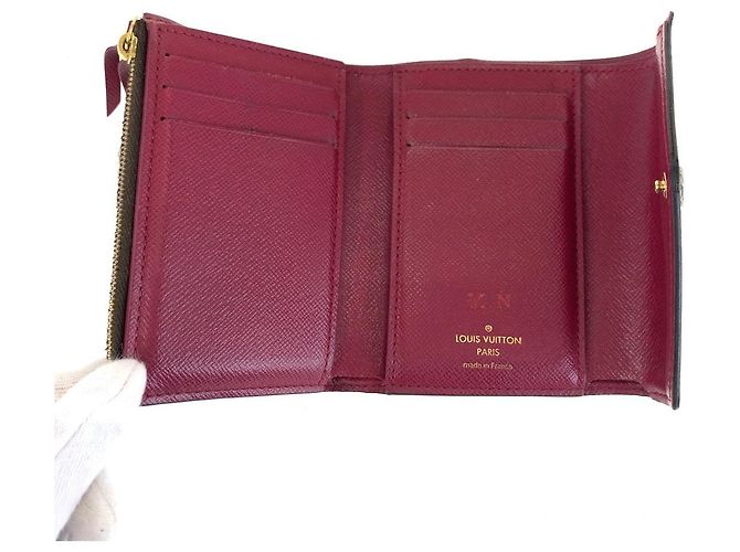 Louis Vuitton Portefeuille Victorine Wallet Marrone - vista 4