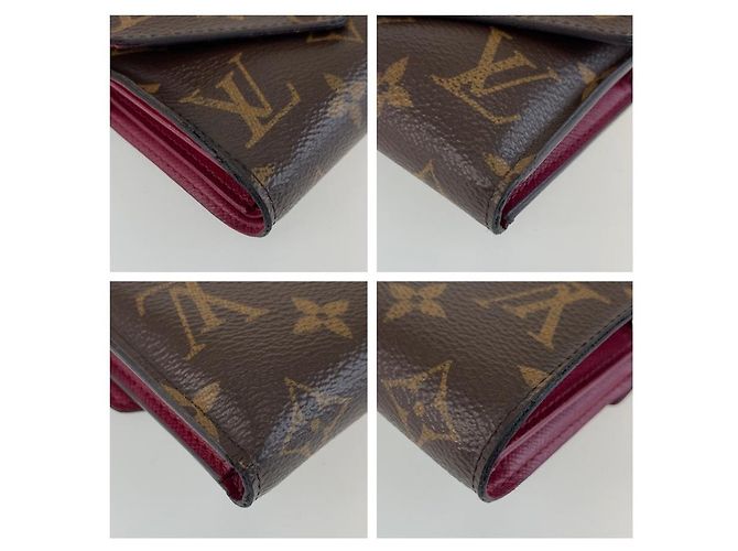 Louis Vuitton Portefeuille Victorine Wallet Marrone - vista 7
