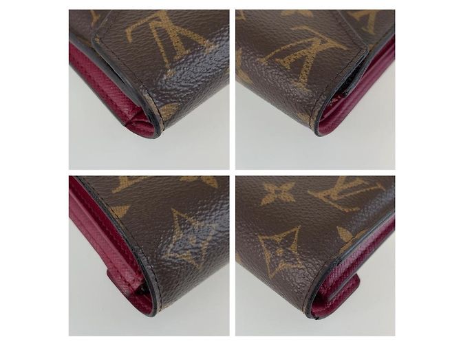 Louis Vuitton Portefeuille Victorine Wallet Marrone - vista 8