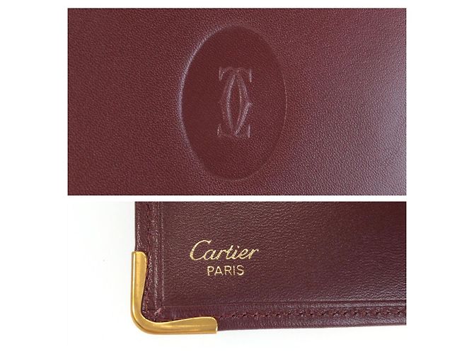 Cartier Must Line Compact Wallet Brown - view 5