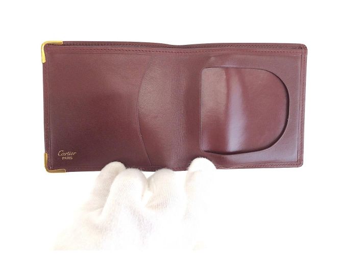 Cartier Must Line Compact Wallet Brown - view 6