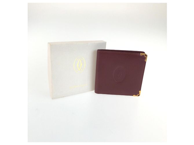 Cartier Must Line Compact Wallet Brown - view 9
