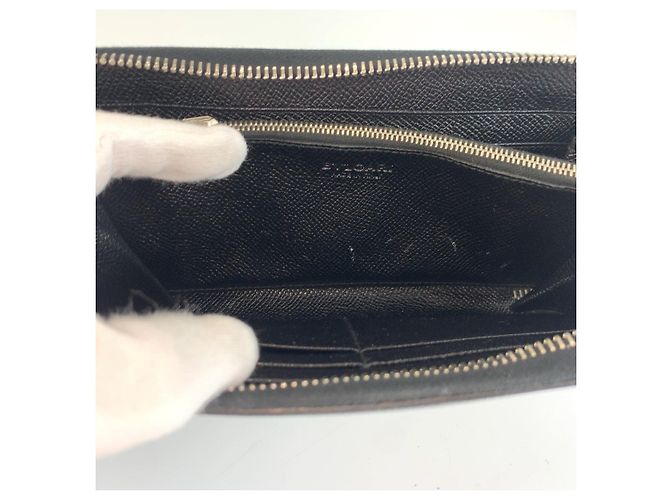 Bulgari Bvlgari Long Wallet Black - view 6