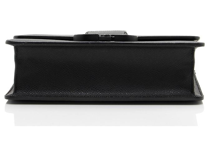 Autre Marque Borsa a patta Dior 30 Montaigne in pelle Nero - vista 4