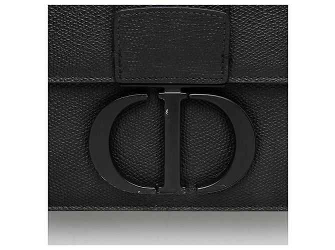 Autre Marque Borsa a patta Dior 30 Montaigne in pelle Nero - vista 9