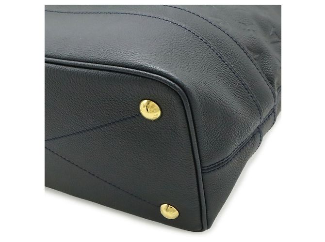 Borsa Tote Louis Vuitton Citadine PM Blu - vista 3