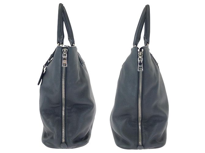 Saco Tote Prada VITELLO DAINO Preto - vista 8