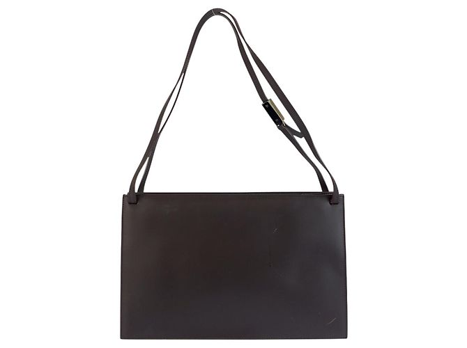 Gucci Double Pocket Schultertasche Braun - Ansicht 2