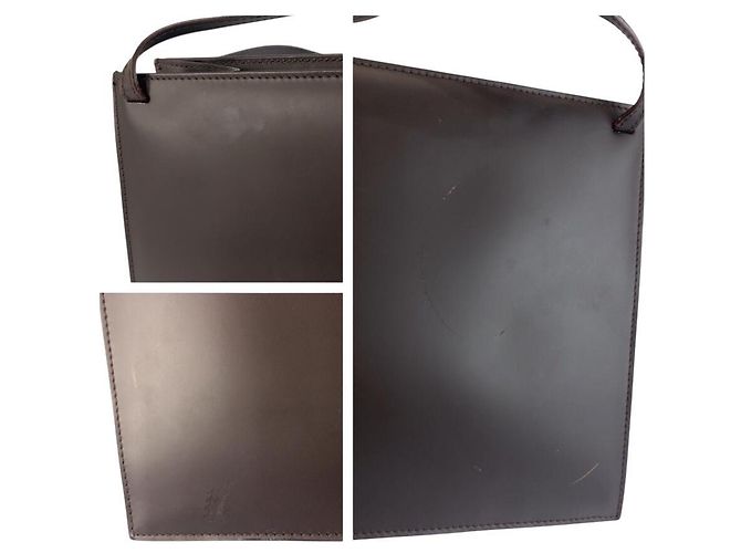 Gucci Double Pocket Schultertasche Braun - Ansicht 5