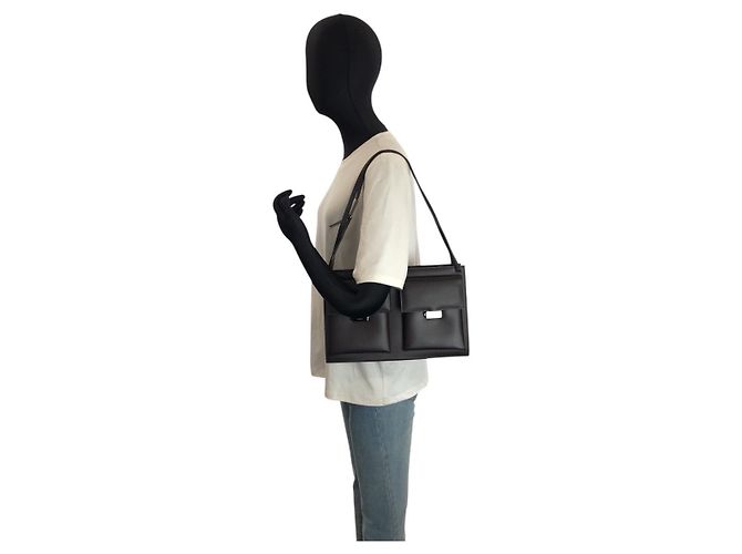 Gucci Double Pocket Schultertasche Braun - Ansicht 7