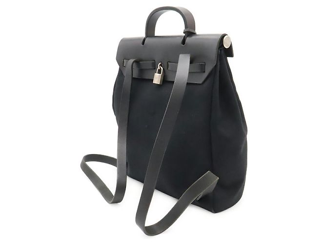 Hermès Mochila Hermes Herbag Ad PM Negro - vista 2