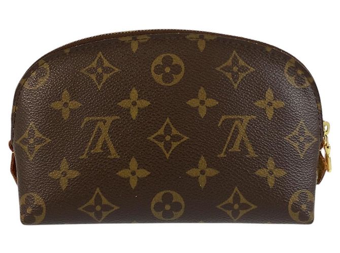 Louis Vuitton Monogram Pochette Cosmetic PM Marrone - vista 2