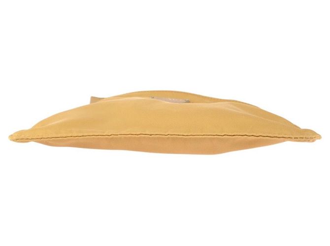 Bolsa de ombro Prada Tessuto com logótipo triangular Marrom Bege - vista 10