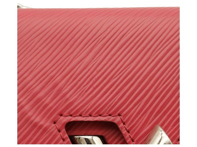 Borsa a tracolla Louis Vuitton Twist MM Rosa - vista 4