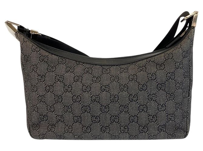 Gucci GG Canvas Schultertasche Schwarz - Ansicht 2