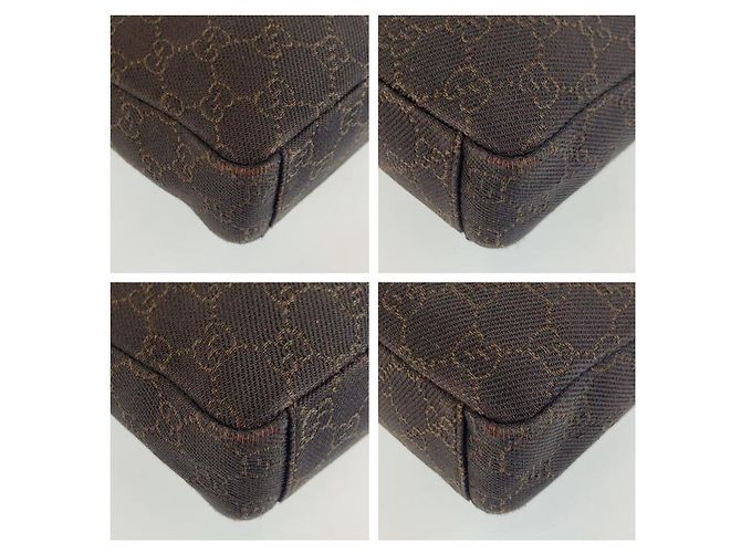 Borsa a tracolla Gucci GG Canvas Marrone - vista 4