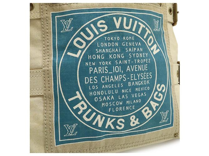 Borsa Tote Louis Vuitton Globe Shopper MM Multicolore - vista 9