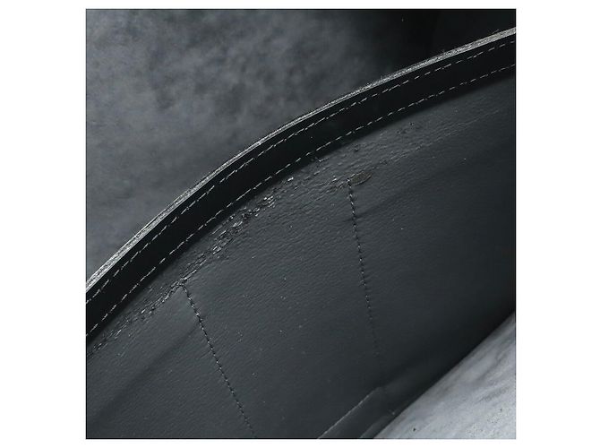 Borsetta Louis Vuitton Epi Sorbonne Nero - vista 7