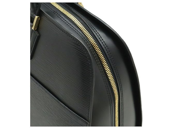 Borsetta Louis Vuitton Epi Sorbonne Nero - vista 9