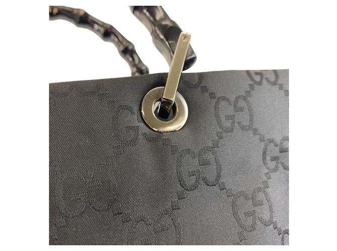Gucci Bamboo Tote Bag Schwarz - Ansicht 5