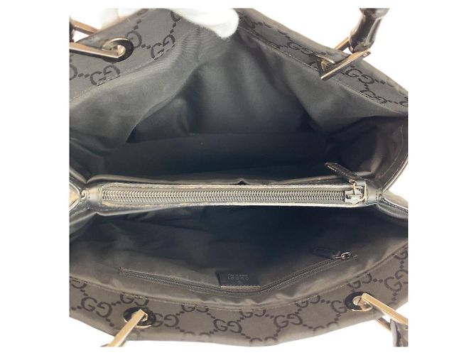 Gucci Bamboo Tote Bag Schwarz - Ansicht 9