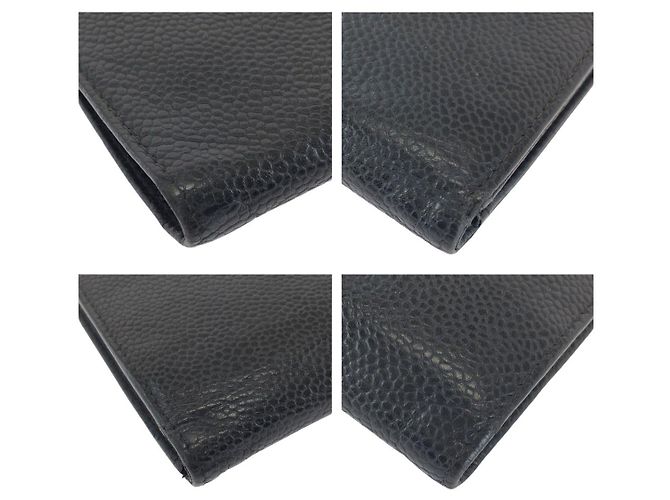 Carteira Longa Chanel Coco Mark Preto - vista 4