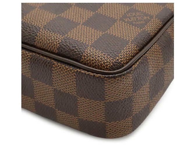 Louis Vuitton Damier Pochette Vie Macao Castaño - vista 3
