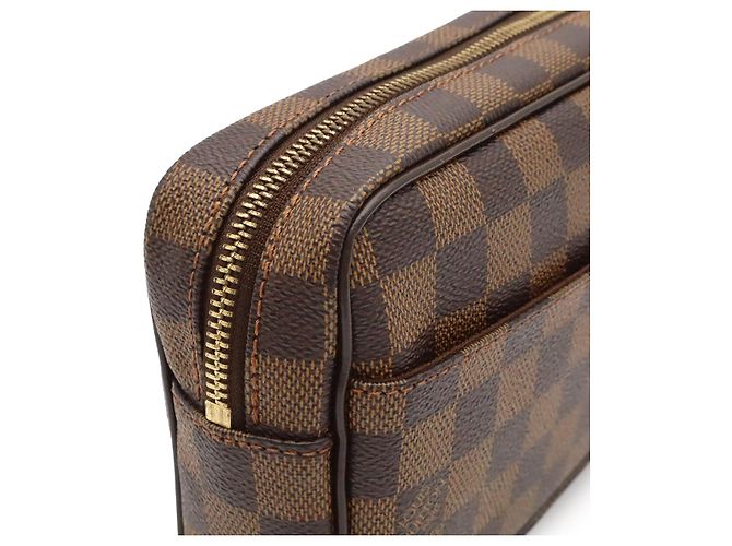 Louis Vuitton Damier Pochette Vie Macao Castaño - vista 7