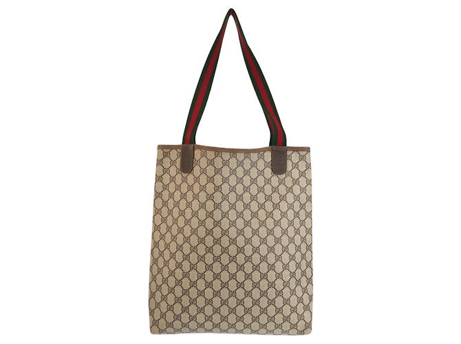 Gucci GG Supreme Tote Braun Beige - Ansicht 2
