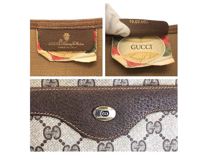 Gucci GG Supreme Tote Braun Beige - Ansicht 3
