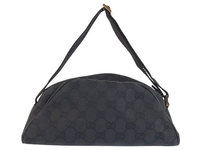 Borsa a tracolla Gucci Half Moon Nero - vista 2