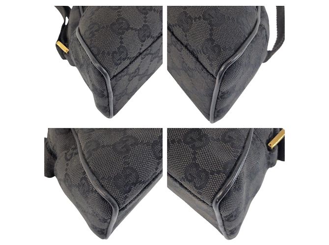 Borsa a tracolla Gucci Half Moon Nero - vista 4