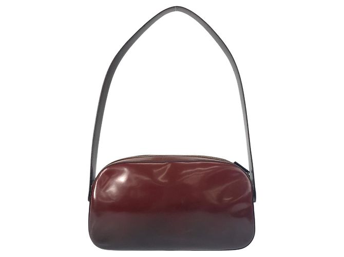 Prada Schultertasche aus Emaille Mehrfarben - Ansicht 2