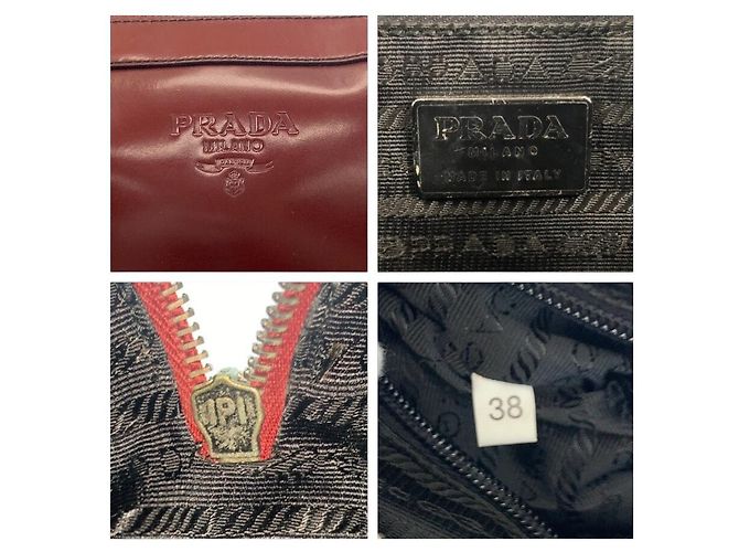 Prada Schultertasche aus Emaille Mehrfarben - Ansicht 3