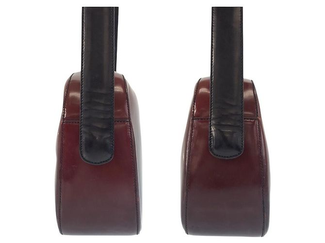 Prada Schultertasche aus Emaille Mehrfarben - Ansicht 8