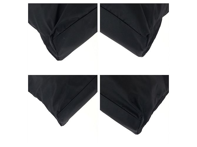 Borsa Tote Prada Tessuto Nero - vista 3