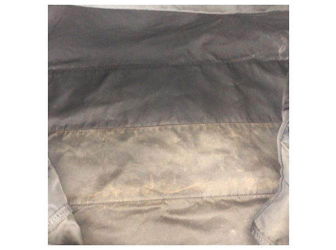 Borsa Boston Prada Tessuto Nero - vista 9