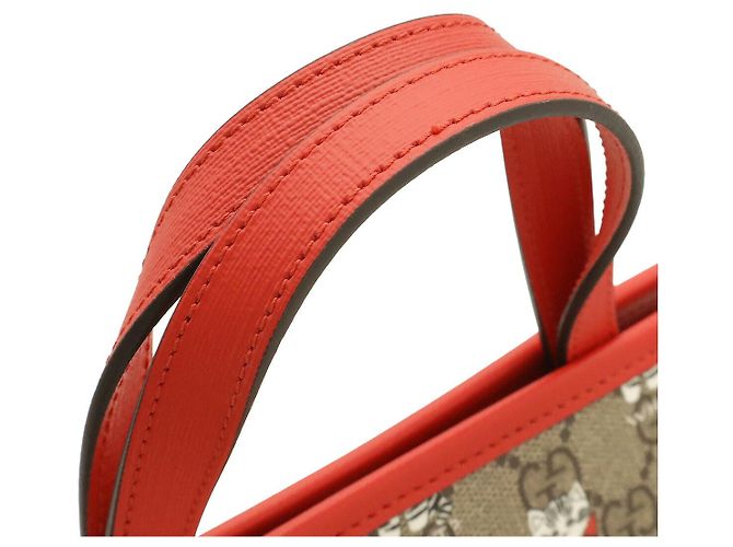 Gucci GG Supreme Tote mit Katzen-Print Braun Beige - Ansicht 4